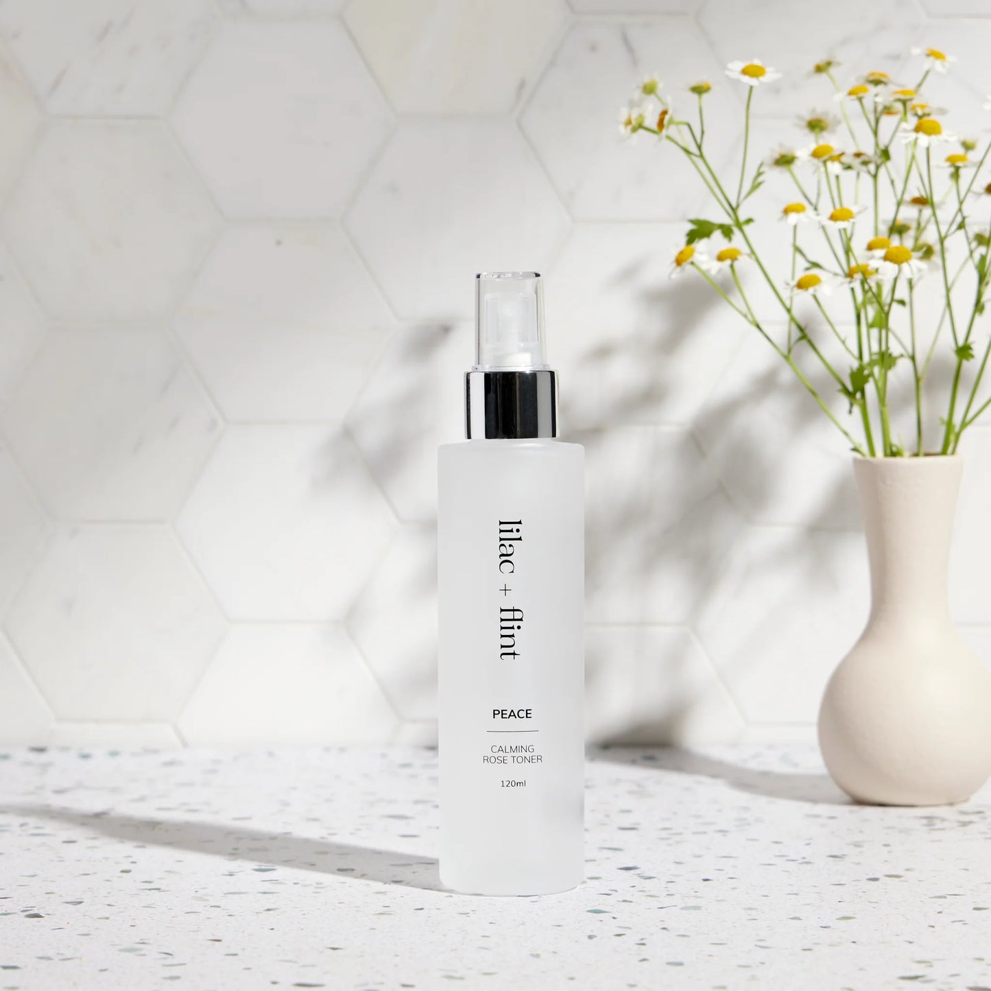 Lilac + Flint PEACE | Calming Rose Toner