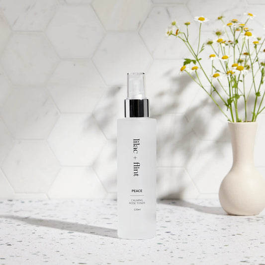 Lilac + Flint PEACE | Calming Rose Toner